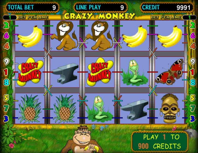Игровые автоматы онлайн crazy monkey и другие видео покер играть онлайн if